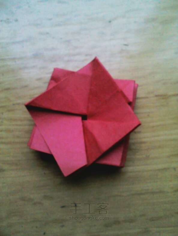 折纸玫瑰教程 第9步