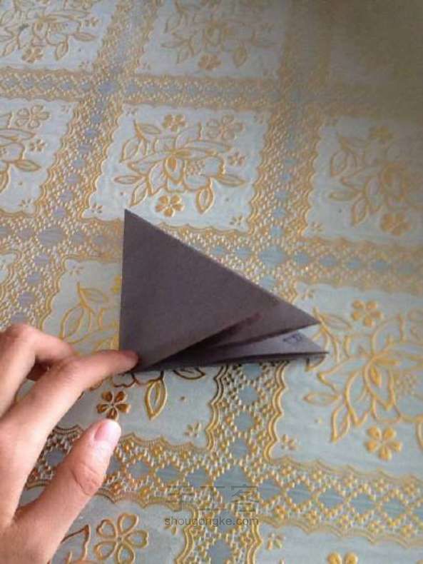 喵子-骷髅手折纸教程 第5步