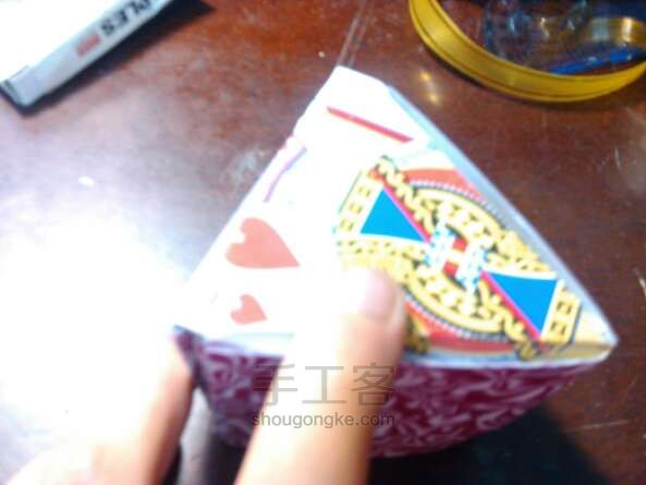 原创【折纸】扑克牌收纳盒 第11步