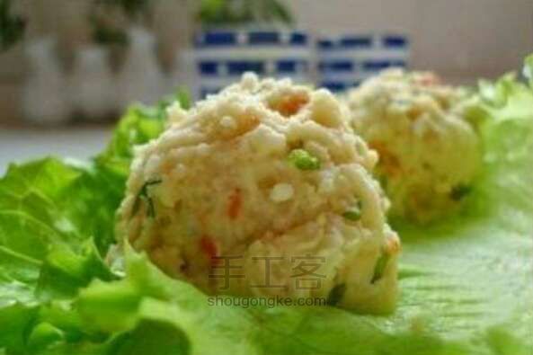 【临渊酱深夜食堂】土豆泥沙拉球 第9步