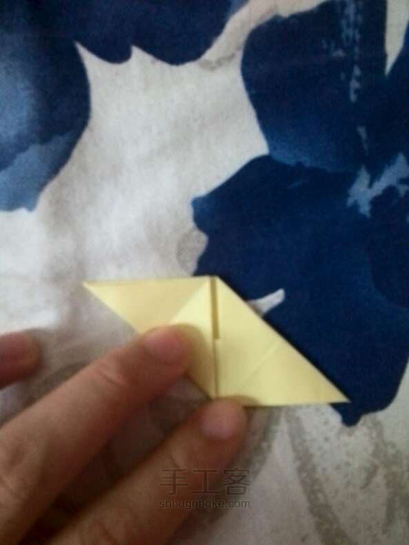 密闭小四方盒折纸教程 第7步