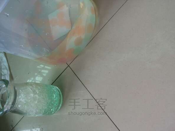 彩色瓶 第1步