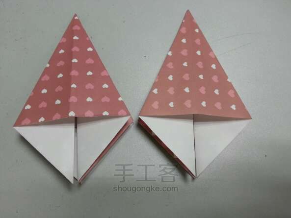 折纸花伞 第4步