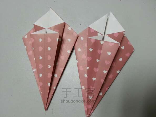 折纸花伞 第6步