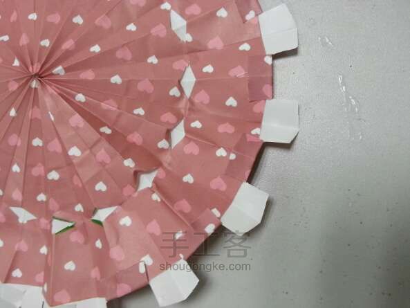 折纸花伞 第24步