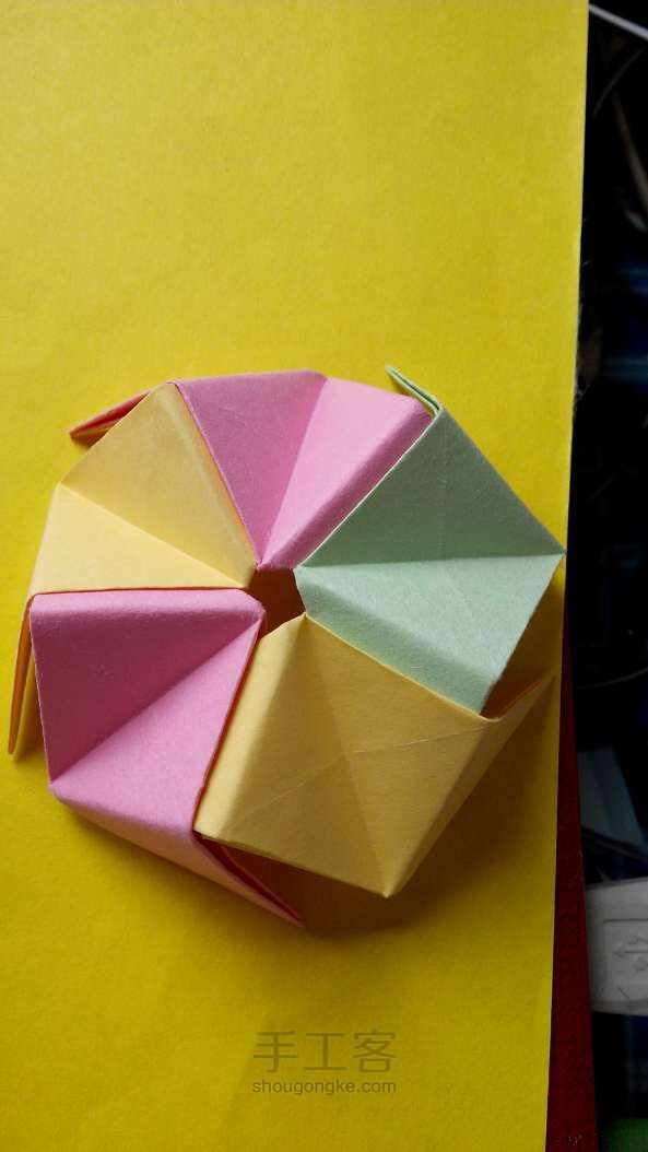 纸球折纸教程 第30步