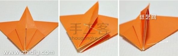 千纸鹤心 信封 第8步