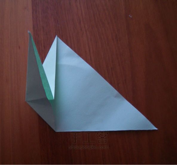 折纸蜻蜓手工教程 第5步