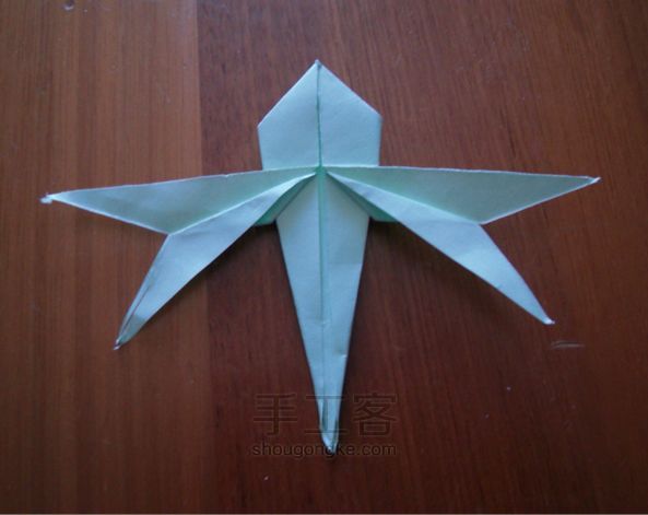 折纸蜻蜓手工教程 第14步