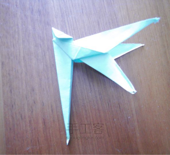 折纸蜻蜓手工教程 第18步