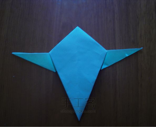折纸蜻蜓手工教程 第9步