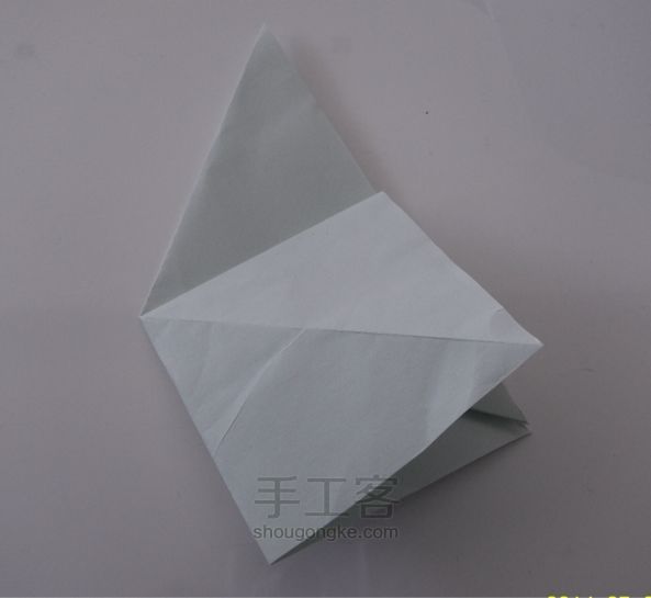 折纸鹦鹉 折纸手工教程 第3步