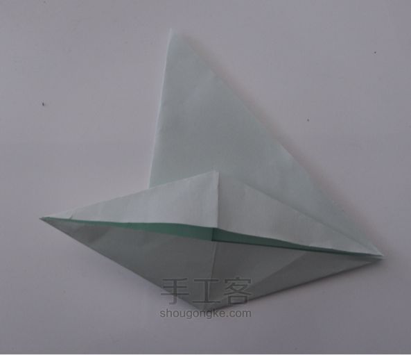 折纸鹦鹉 折纸手工教程 第4步