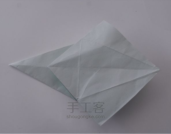 折纸鹦鹉 折纸手工教程 第5步