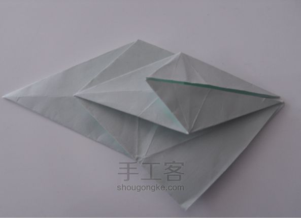 折纸鹦鹉 折纸手工教程 第7步