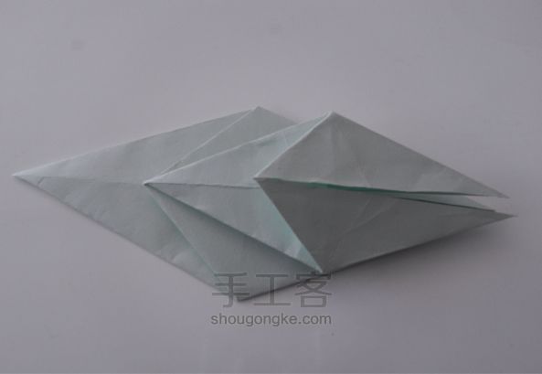 折纸鹦鹉 折纸手工教程 第11步