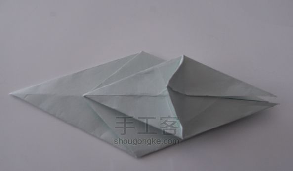 折纸鹦鹉 折纸手工教程 第12步