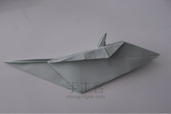 折纸鹦鹉 折纸手工教程 第20步