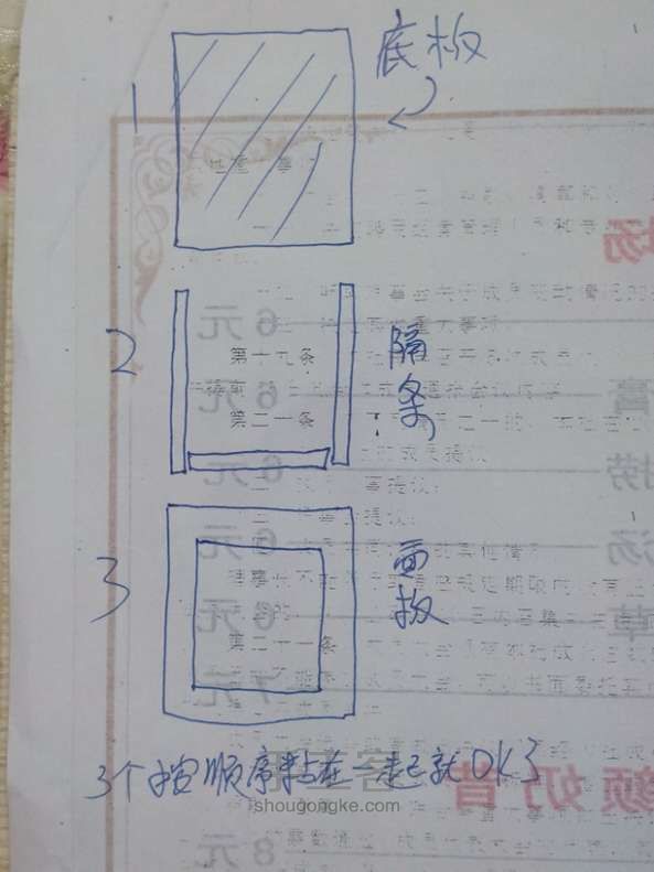 相框手工diy教程 第1步