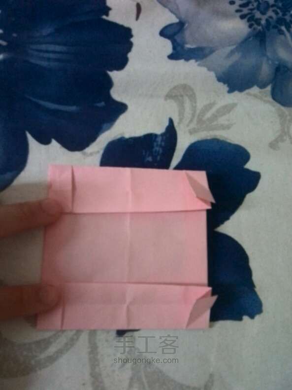 纸折的大象儿童折纸
下 第6步