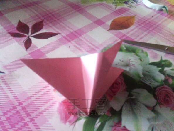 百合折纸教程 第5步