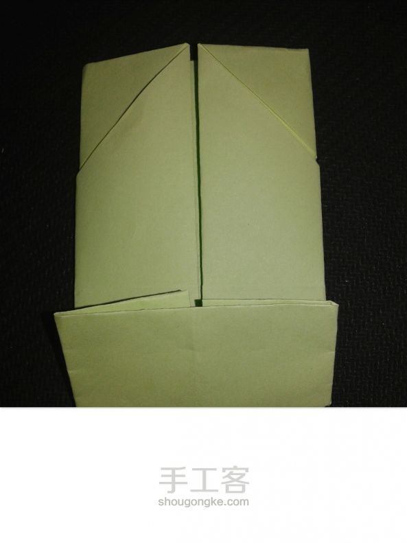 折纸——幸运草  教程 第5步