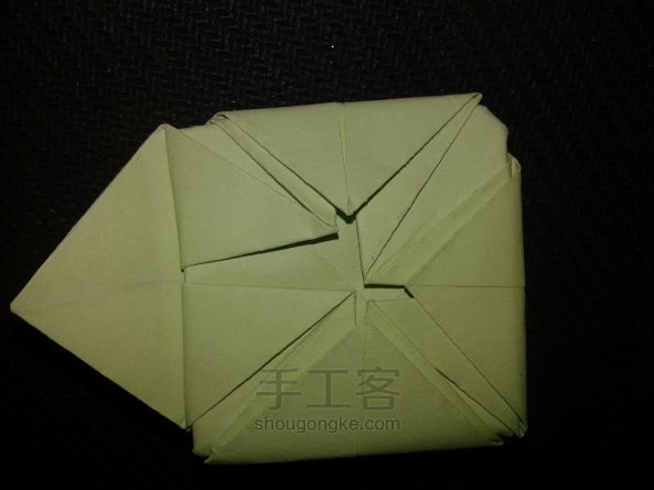 折纸——幸运草  教程 第8步