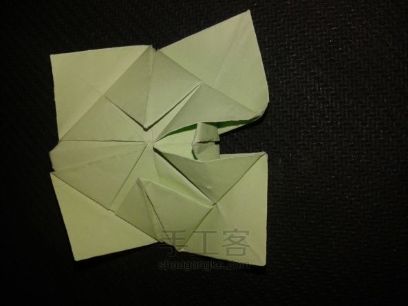 折纸——幸运草  教程 第9步