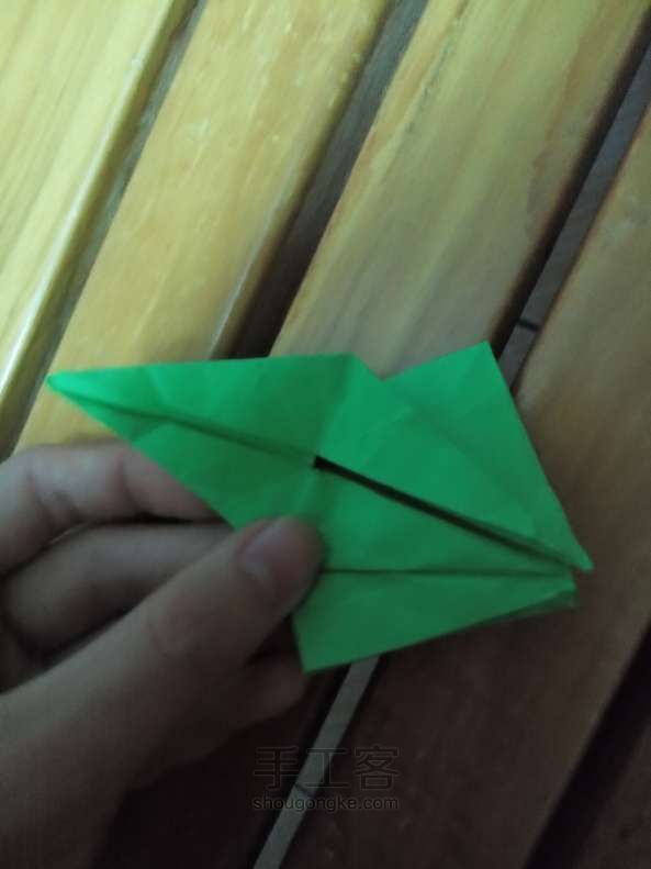 千纸鹤折纸教程 第4步