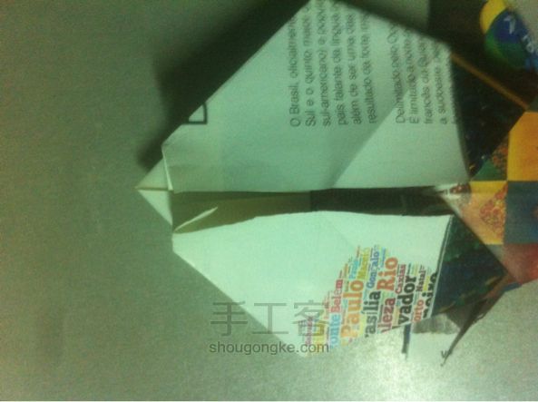 折纸F16战斗机手工折纸教程 第36步