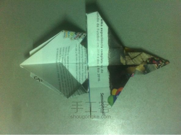 折纸F16战斗机手工折纸教程 第41步