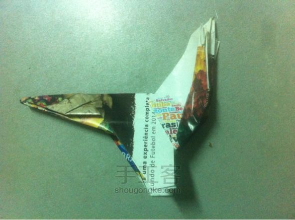 折纸F16战斗机手工折纸教程 第44步