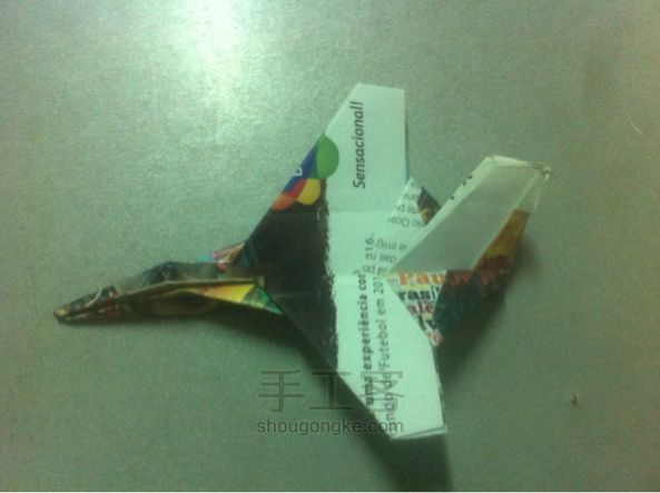 折纸F16战斗机手工折纸教程 第42步