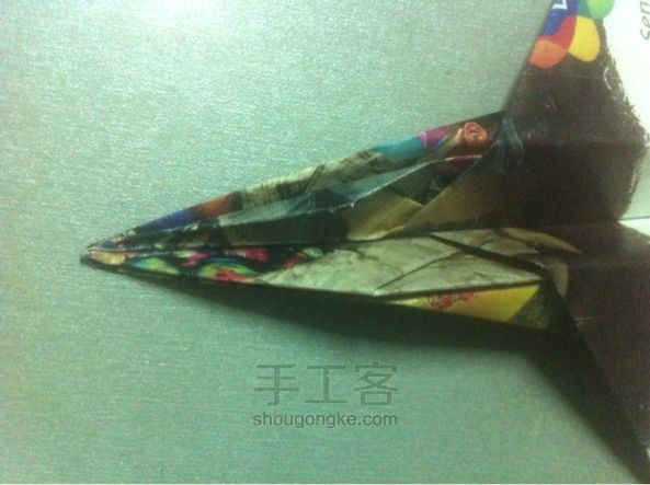 折纸F16战斗机手工折纸教程 第48步
