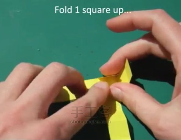 折纸移动的多维数据集二款手工教程 第8步