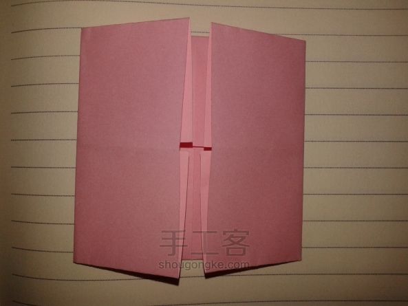 折纸——摩天轮  教程 第2步