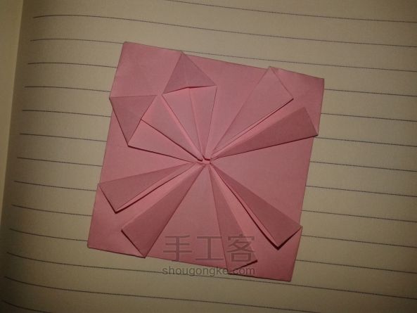 折纸——摩天轮  教程 第6步