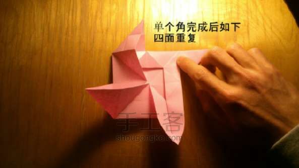 喵子-玫瑰新品种折纸教程 第9步