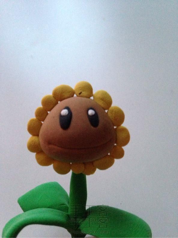 粘土 植物大战僵尸  手工制作