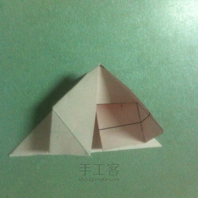 折纸魔术花手工制作 第4步