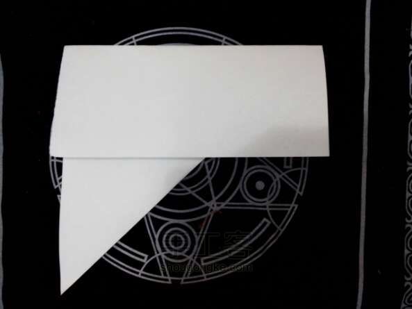 纸盒人→_→折纸DIY 第2步