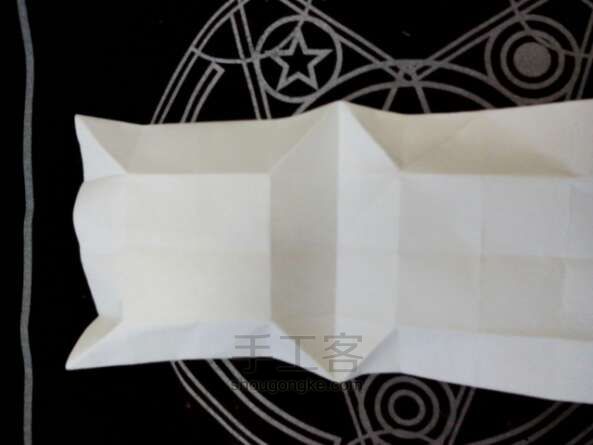 纸盒人→_→折纸DIY 第8步