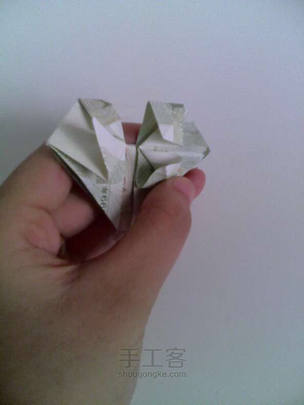 『折纸』超简易爱心 第6步
