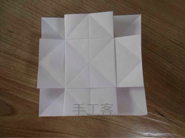 莲花折纸教程 第17步