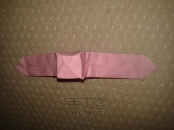 折纸——简单立体怀旧手表 手工教程 第9步