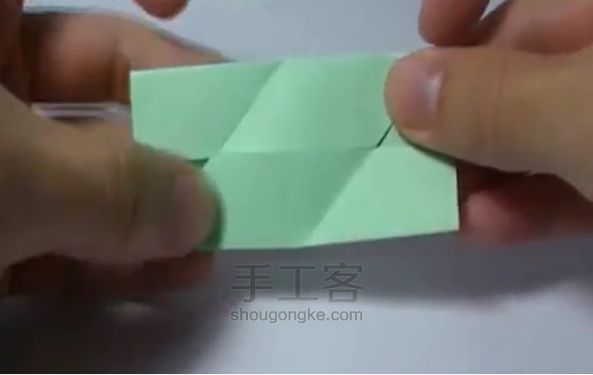 折纸移动的多维数据集二款手工教程 第23步