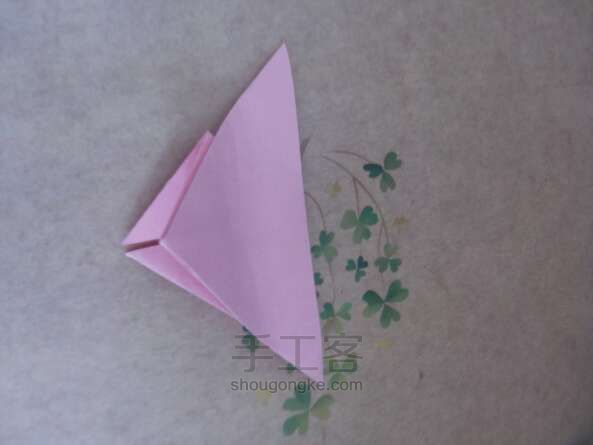 有爱又简单的蝴蝶折纸教程 第5步