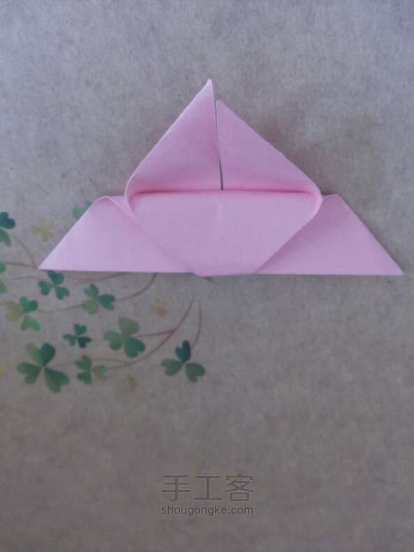 有爱又简单的蝴蝶折纸教程 第7步