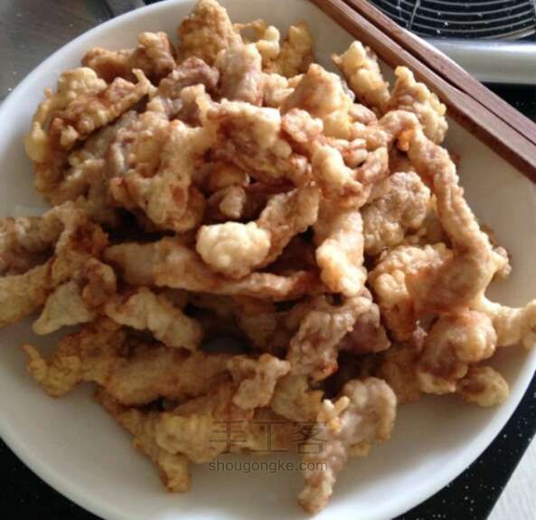 糖醋里脊  制作方法(给微雨、潇潇) 第5步