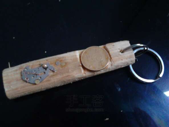 钥匙圈 制作方法 第3步